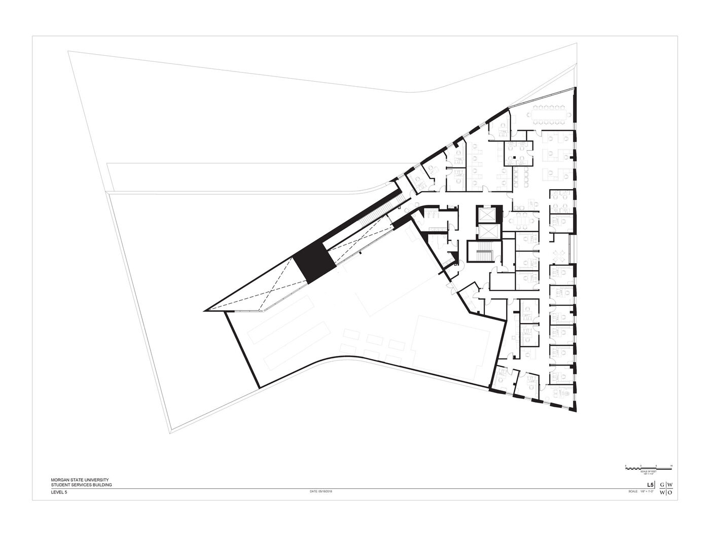 Teeple Architects丨摩根州立大学学生服务中心设计案例