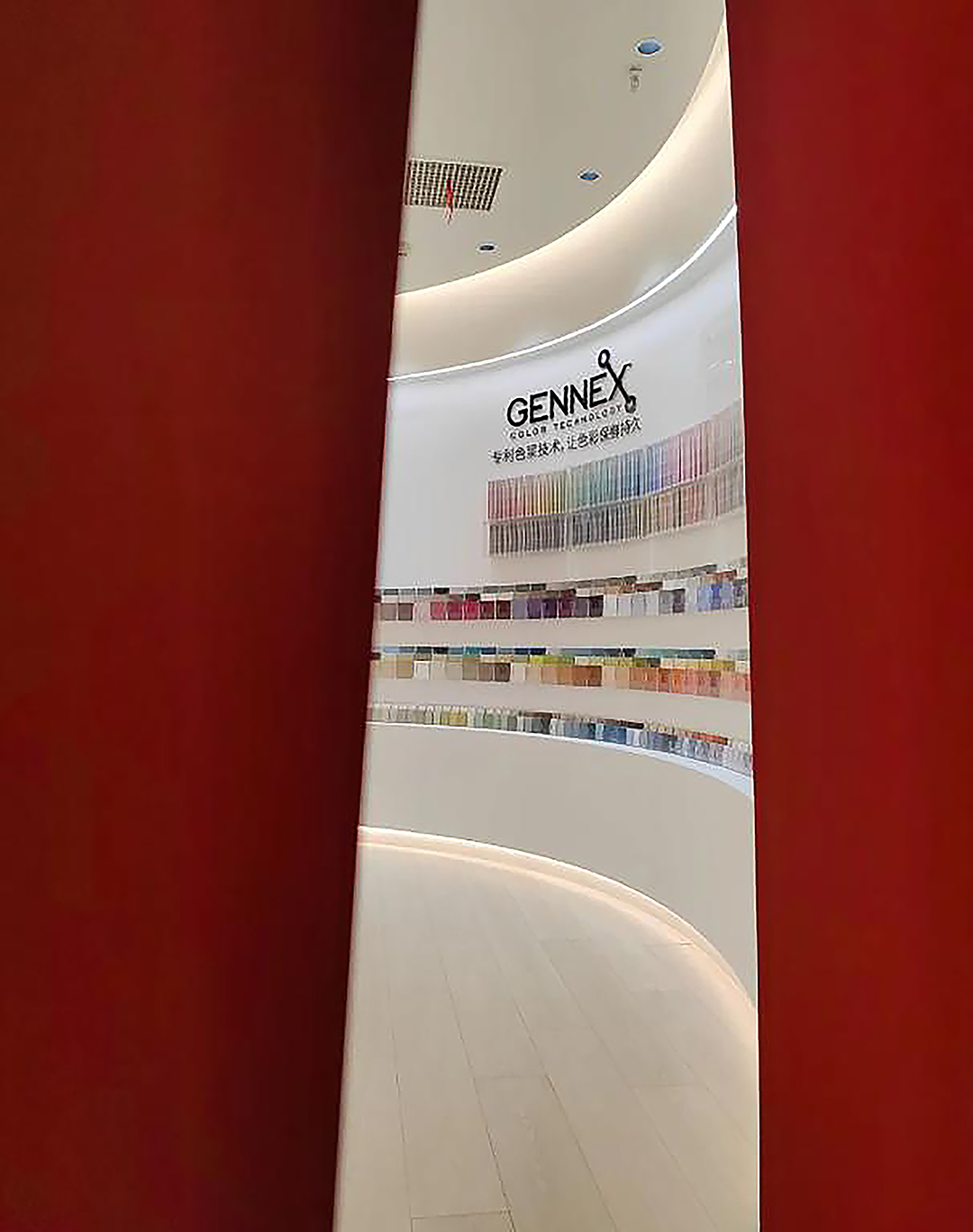 众合铂纳丨300㎡涂料展厅设计案例