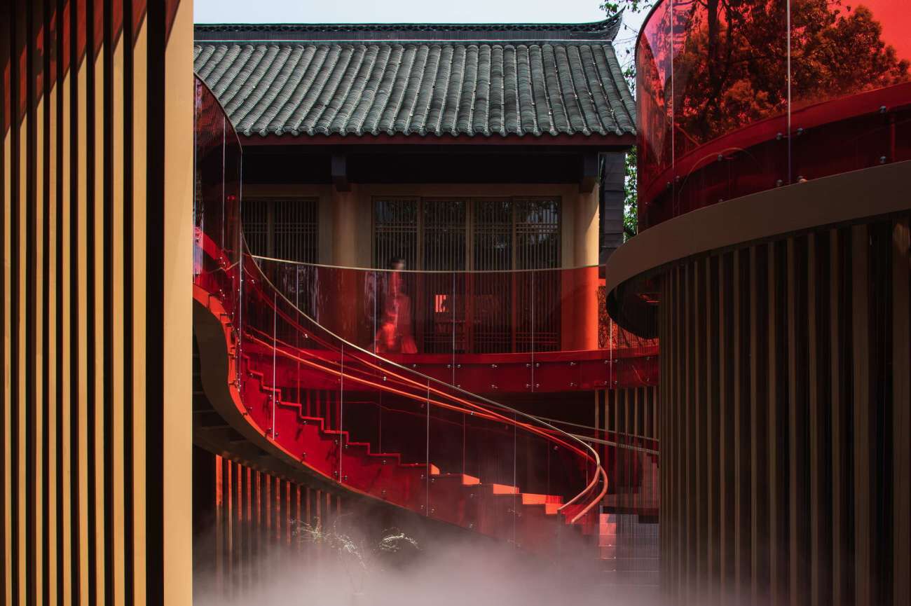 慕达建筑丨藏在成都青羊宫的庭院餐厅设计案例