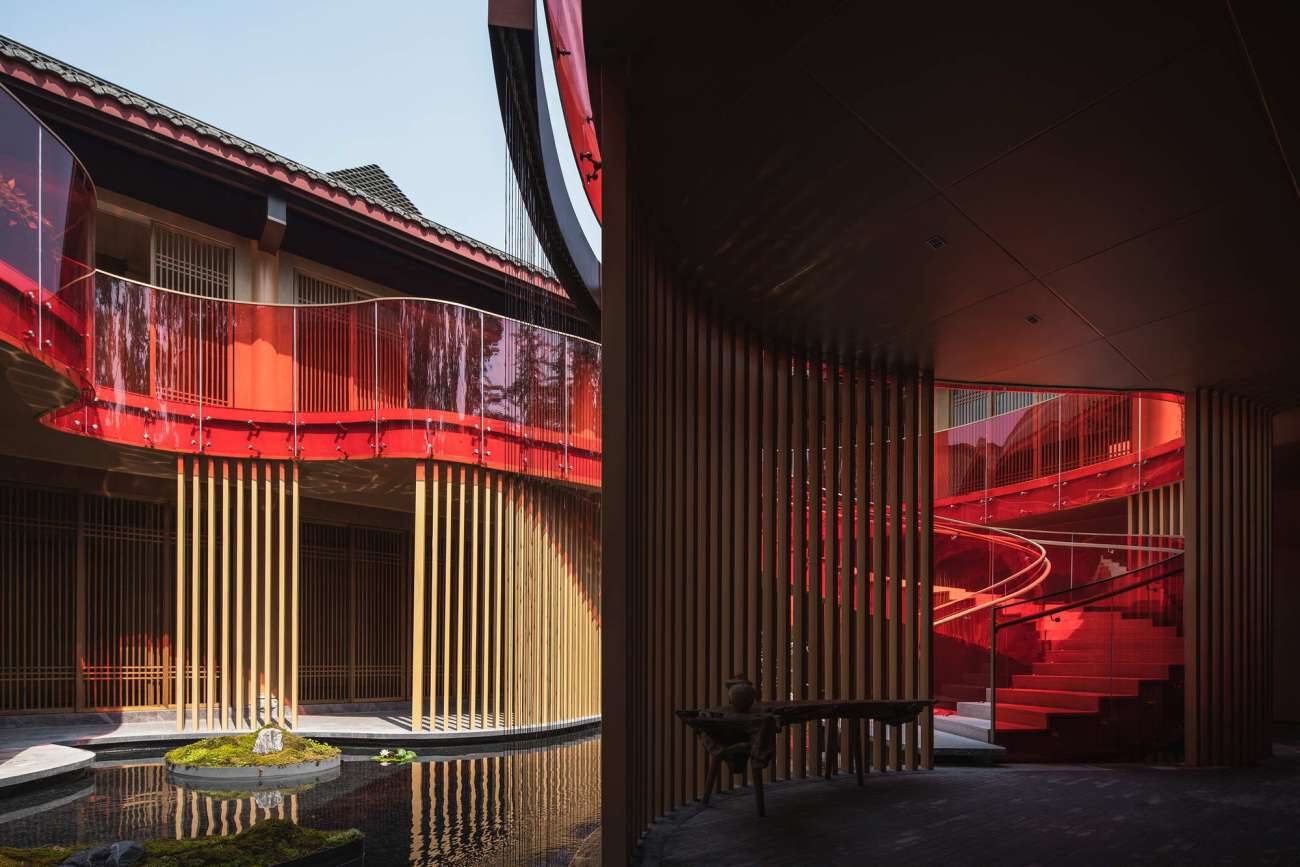 慕达建筑丨藏在成都青羊宫的庭院餐厅设计案例