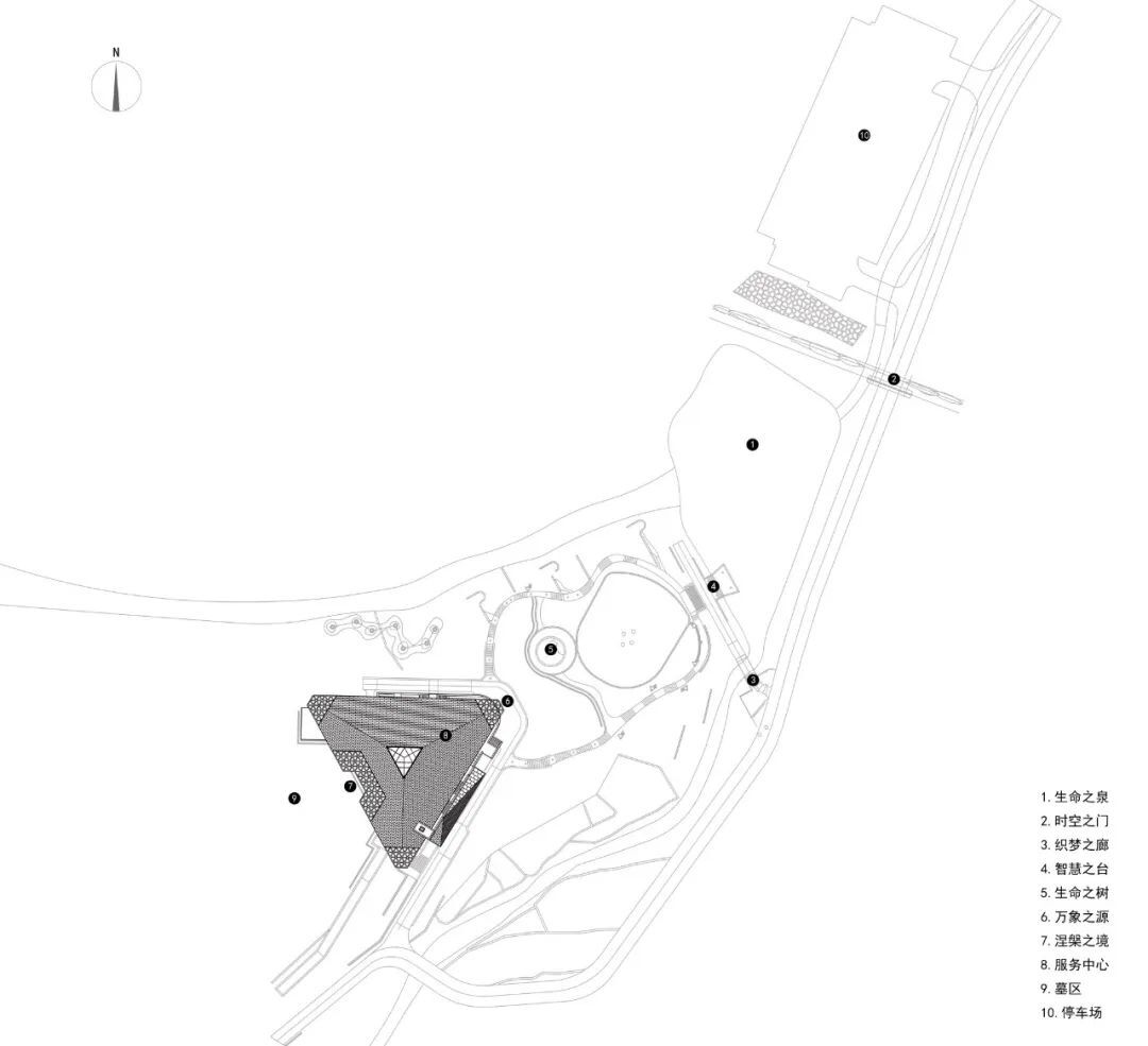 石家庄安德生命纪念公园·云镜丨小隐建筑设计案例