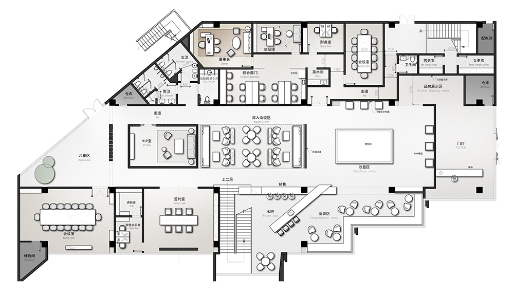 1170m²聚龙湾山居美学馆 | JV维捷设计设计案例