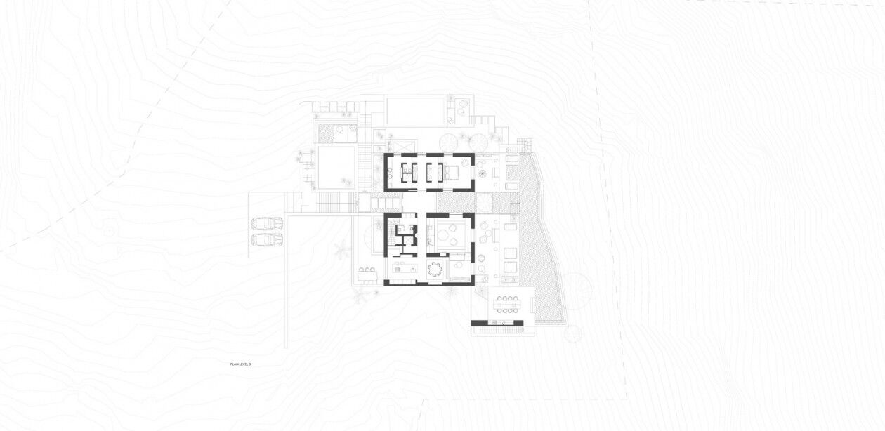 希腊280㎡斜坡住宅，坐拥山海设计案例