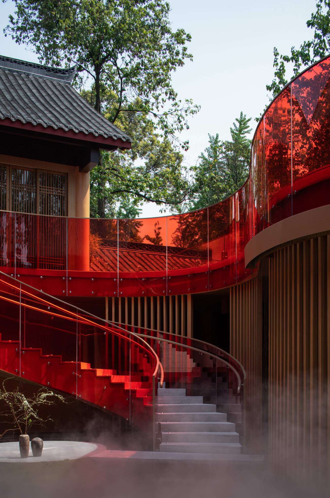 慕达建筑丨藏在成都青羊宫的庭院餐厅设计案例