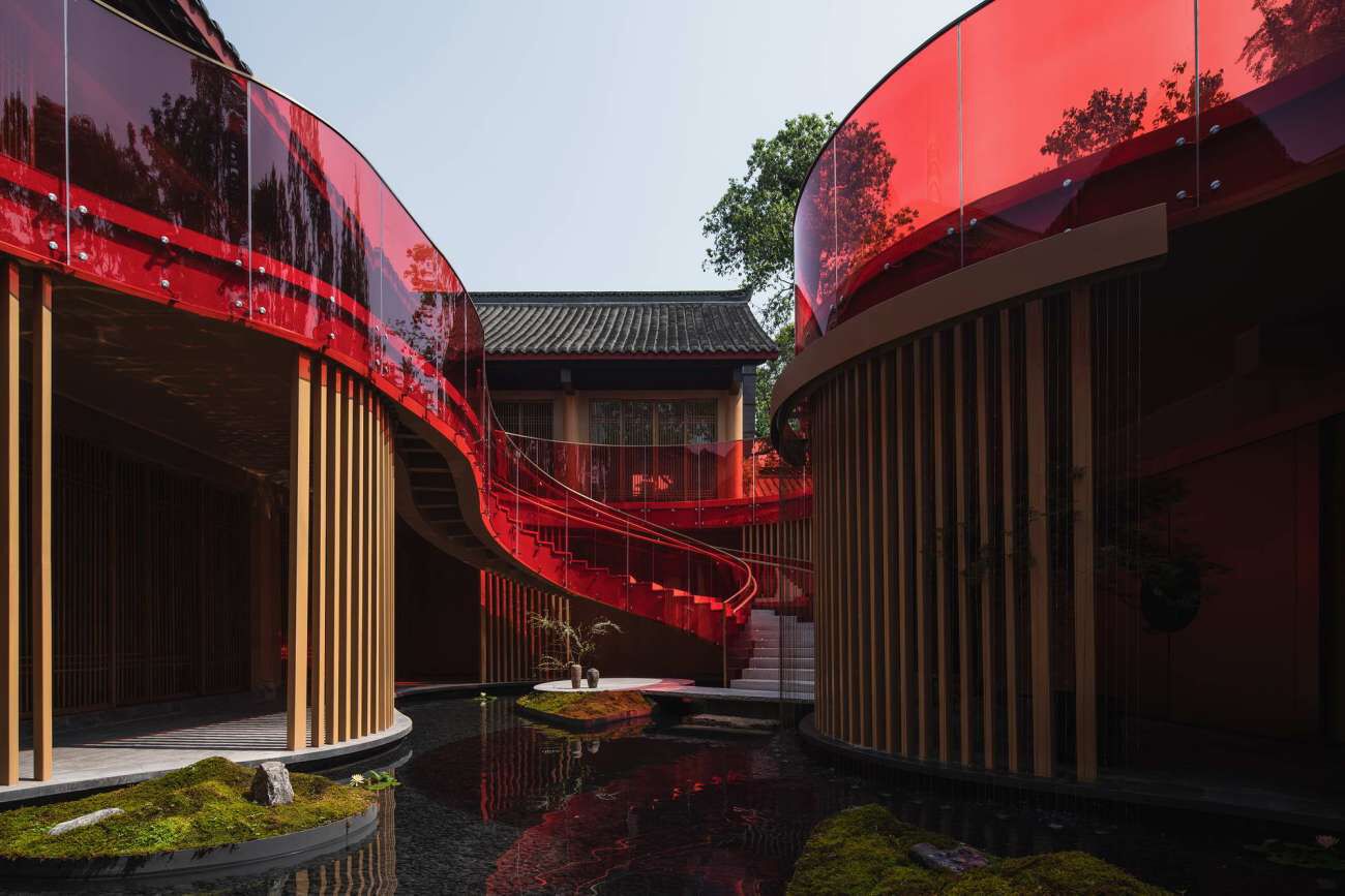 慕达建筑丨藏在成都青羊宫的庭院餐厅设计案例