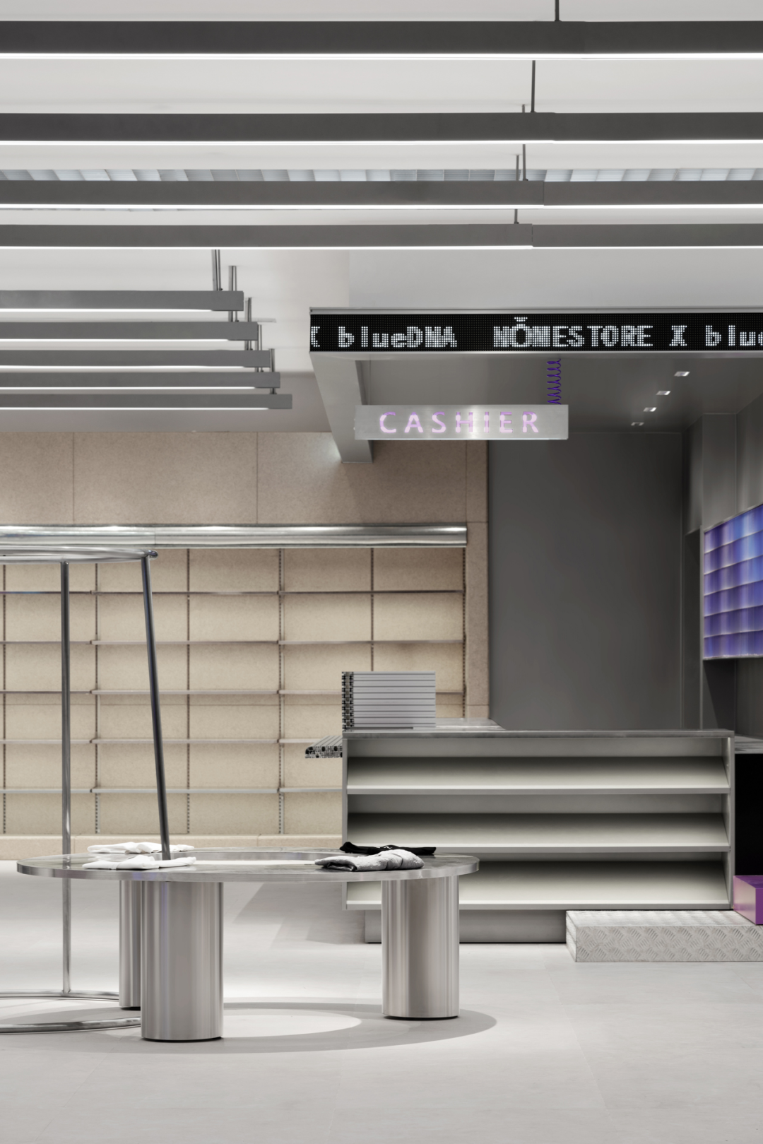 深圳NǑME Store概念店，紫海巡游计划​|超级平常设计案例