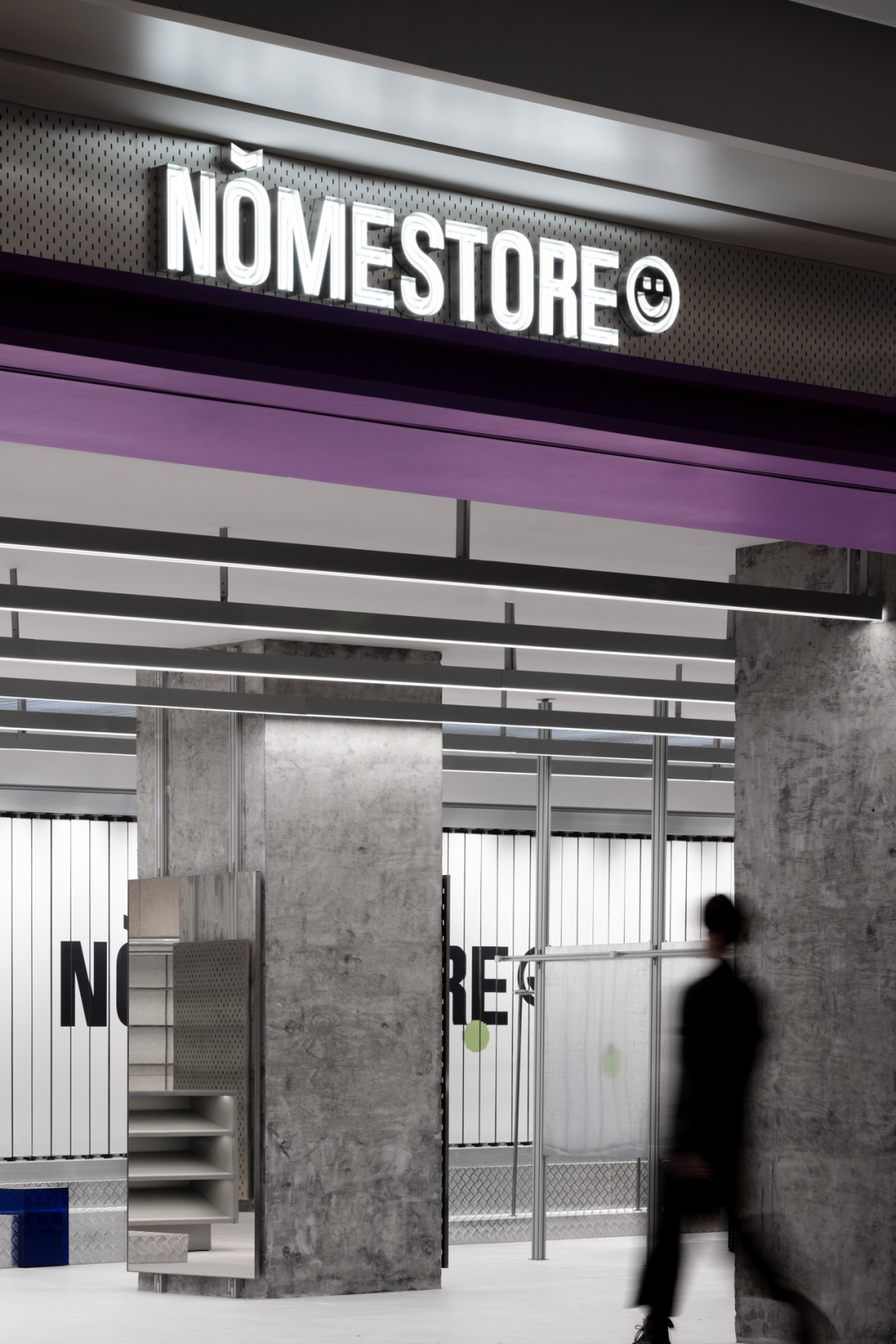 深圳NǑME Store概念店，紫海巡游计划​|超级平常设计案例