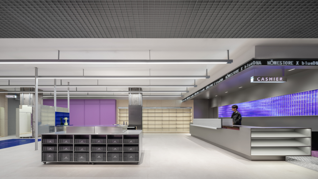 深圳NǑME Store概念店，紫海巡游计划​|超级平常设计案例