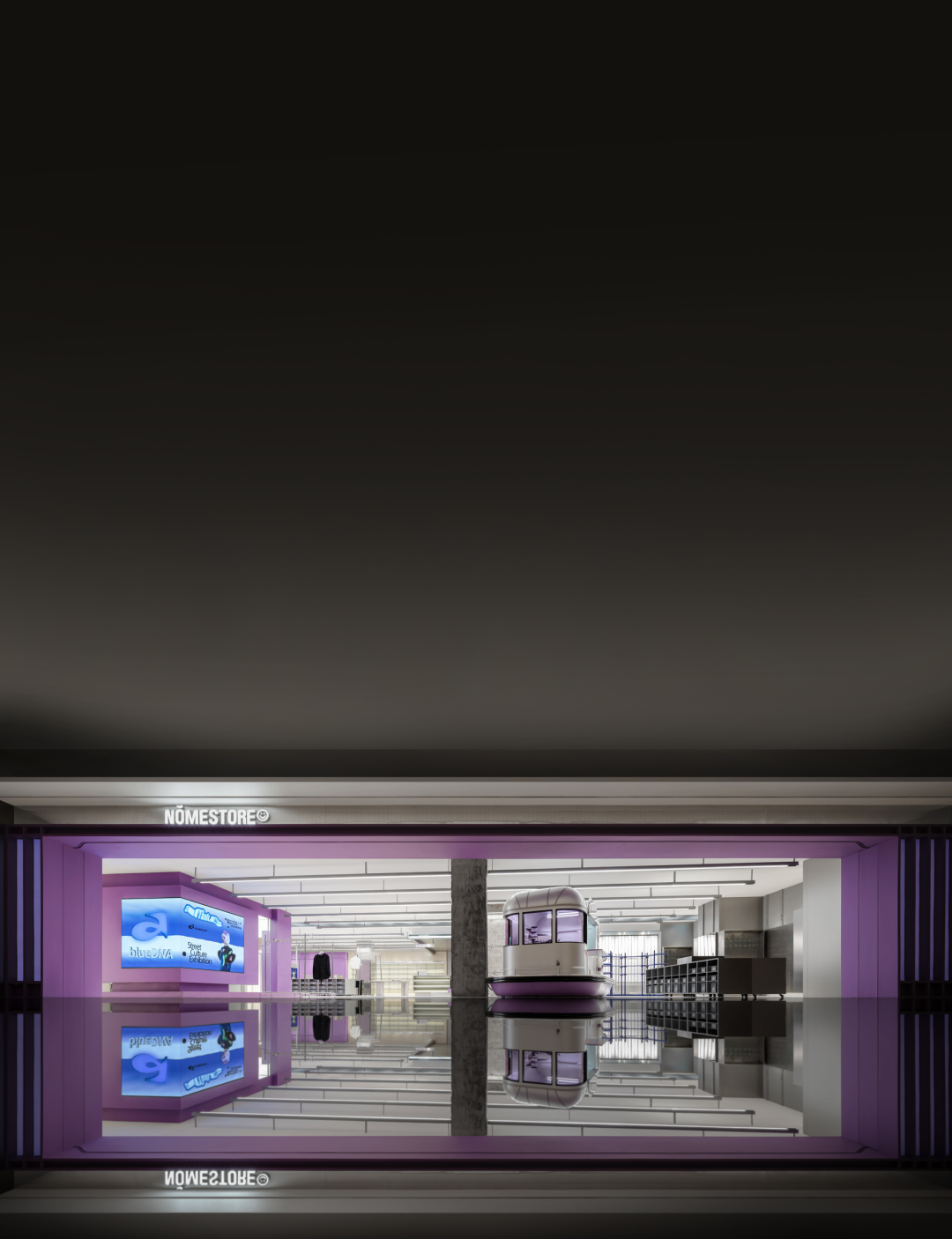 深圳NǑME Store概念店，紫海巡游计划​|超级平常设计案例