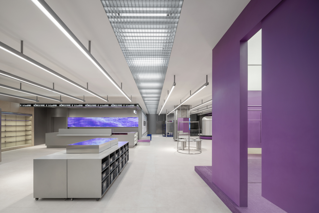 深圳NǑME Store概念店，紫海巡游计划​|超级平常设计案例