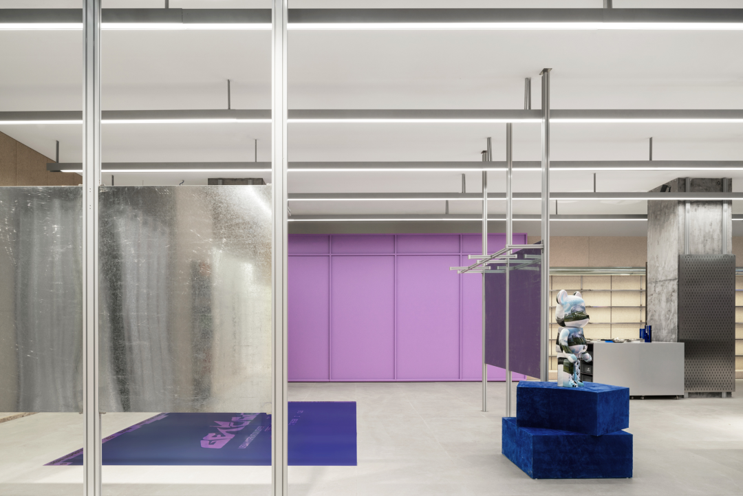 深圳NǑME Store概念店，紫海巡游计划​|超级平常设计案例