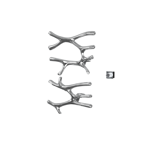 Heated towel rack