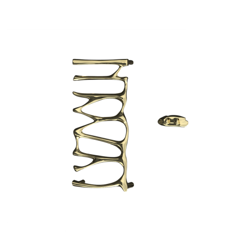 Heated towel rack