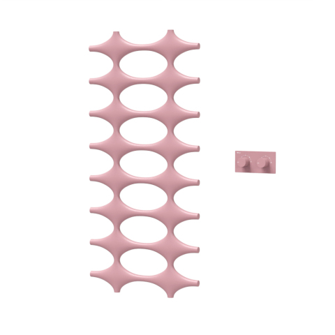 Heated towel rack