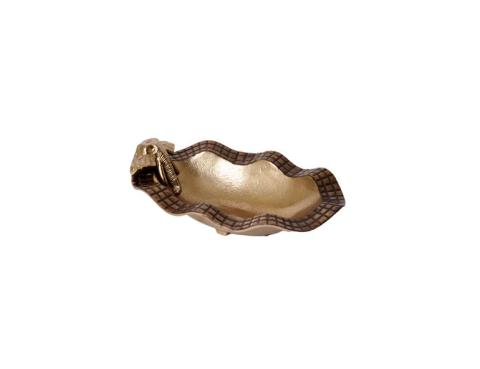 Imported Golden Fruit Plate (India) - Small